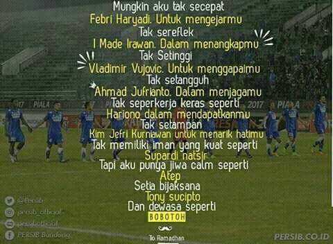 wearepersibfans's tweet photo. Wilujeung enjing Bobotoh 😊 https://t.co/ZLGoPuRJfd