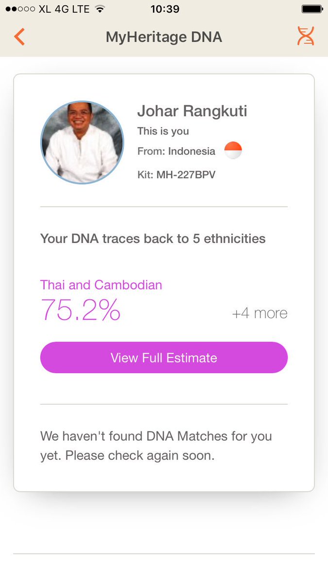 My Dad: Mandailing
My Mom: Padang

100% Indonesian DNA results :)