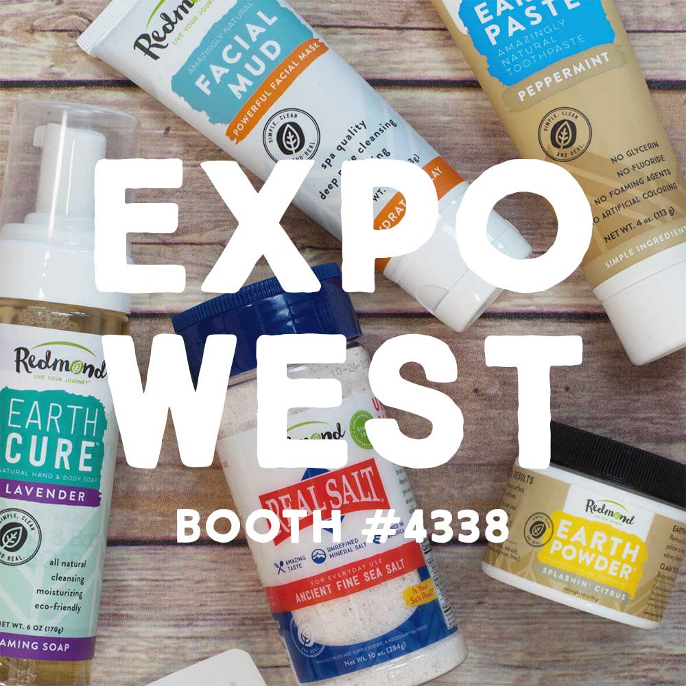 Headed to #ExpoWest in a couple days! Will we see you there? Come say hi 👋🏼  and see what's new with @Redmond_Life!