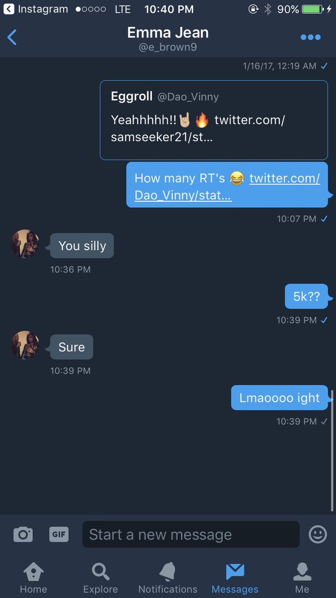 SamSeeker21's tweet photo. 5000 RT's for my dude @Dao_Vinny let's get it 😂👀 https://t.co/EfvFQHVa5j