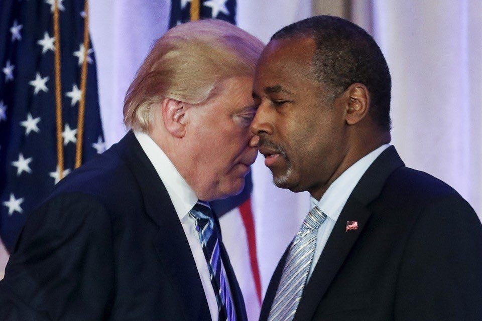 TalbertSwan's tweet photo. Now you're in the #SunkenPlace @RealBenCarson Slaves were "immigrants who worked for even less" What the WHAT? #GETOUT #Cooning 101 #MAGA https://t.co/EOO9wZTj25