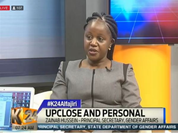 Zainab Hussein: It's a man's world out there and women have to be thick skinned to make it @Amina_Kenya <a href="/eunicegatonye/">Eunice Gatonye</a> #K24Alfajiri