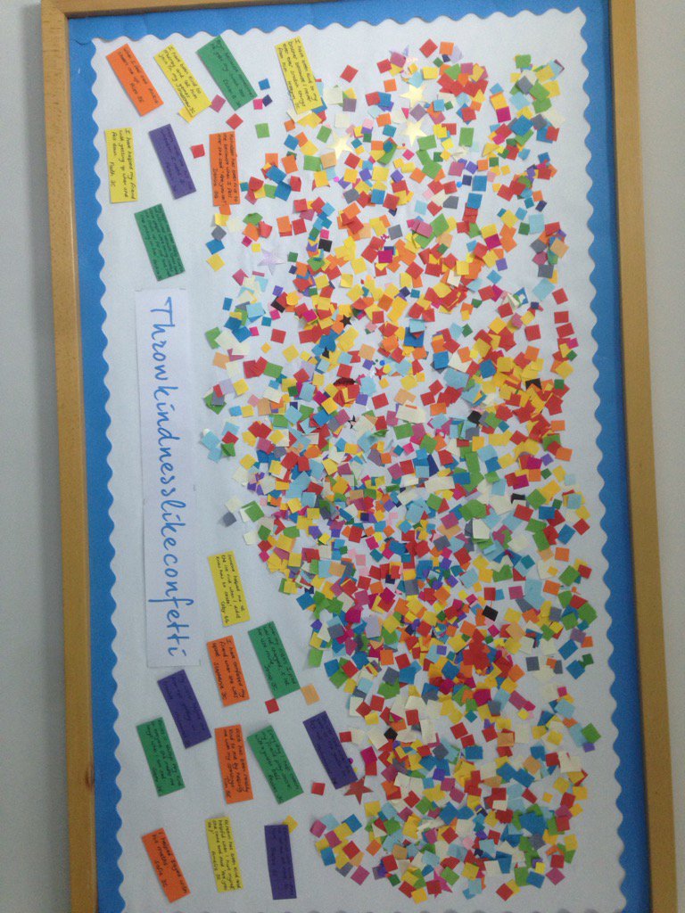 BIS_ADComputing's tweet image. Lovely #wellbeing message from @bis_ad Primary school #throwkindnesslikeconfetti  #BeKind