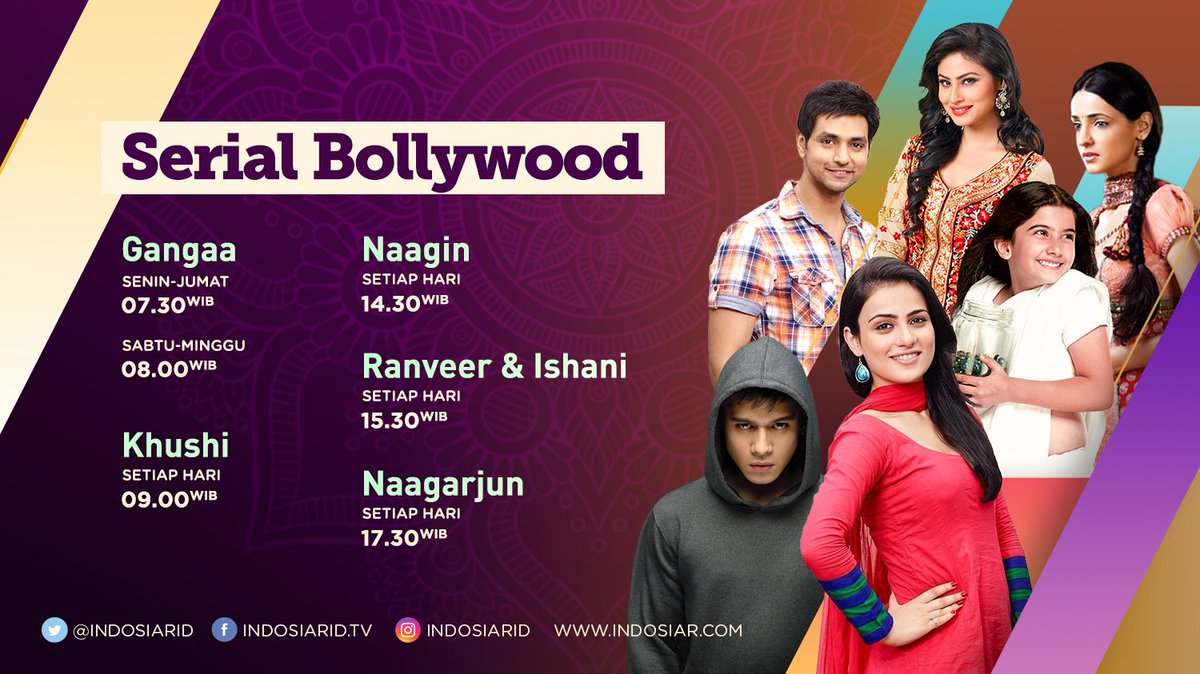 Indosiar's tweet photo. Sambil makan siang, siap-siap untuk nonton acara Indosiar selanjutnya!
#SerialBollywood :
14.30 WIB Naagin
15.30 WIB Ranveer & Ishani https://t.co/Jg2KtHk0ME