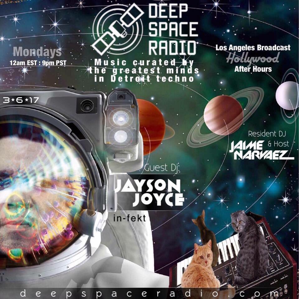 <a href="/deepspaceradio_/">deepspaceradio</a> <a href="/JaysonJoyce/">JaysonJoyce Music</a> <a href="/DjJaimeNarvaez/">Jaime Narvaez MPA, JD</a> Tune in at 9pm. It's on!
