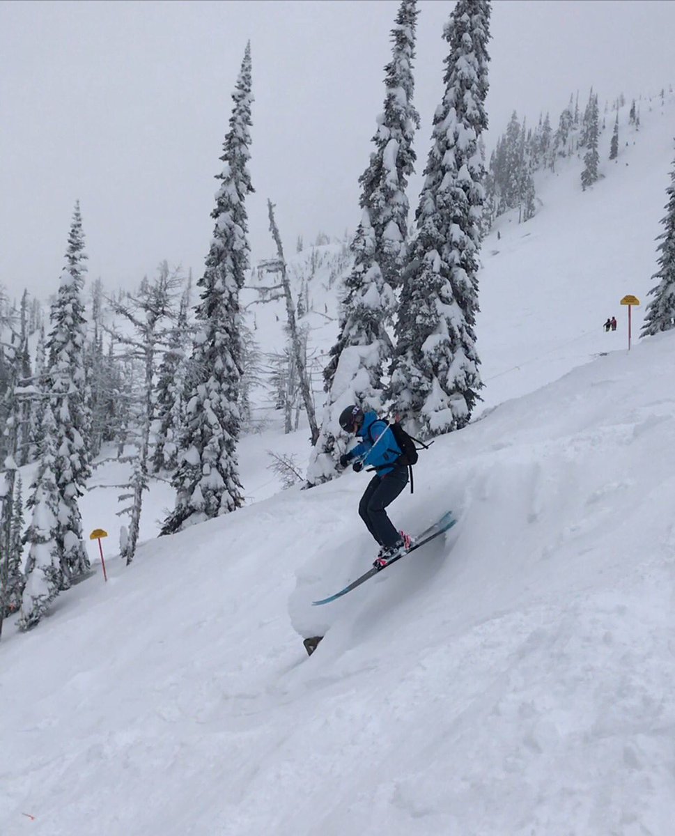 ErinID's tweet photo. Hit up Whitewater ski resort in Nelson BC yesterday! One of the best ski days ever! I cannot wait to go back! https://t.co/fq6mAFZUtr