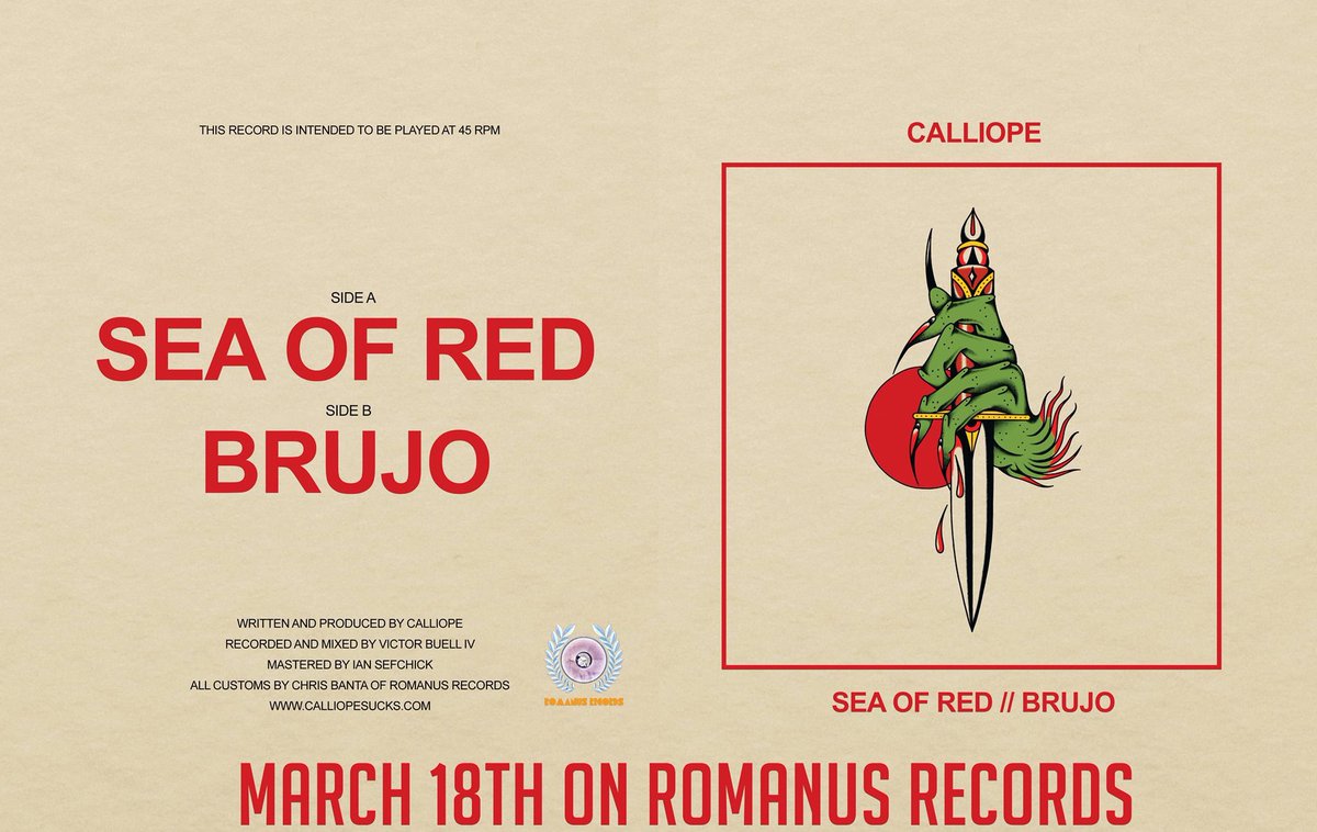 Forgot about this little bird.  We ain't dead yet folks.  New vinyl coming out via Romanus Records MARCH 18th