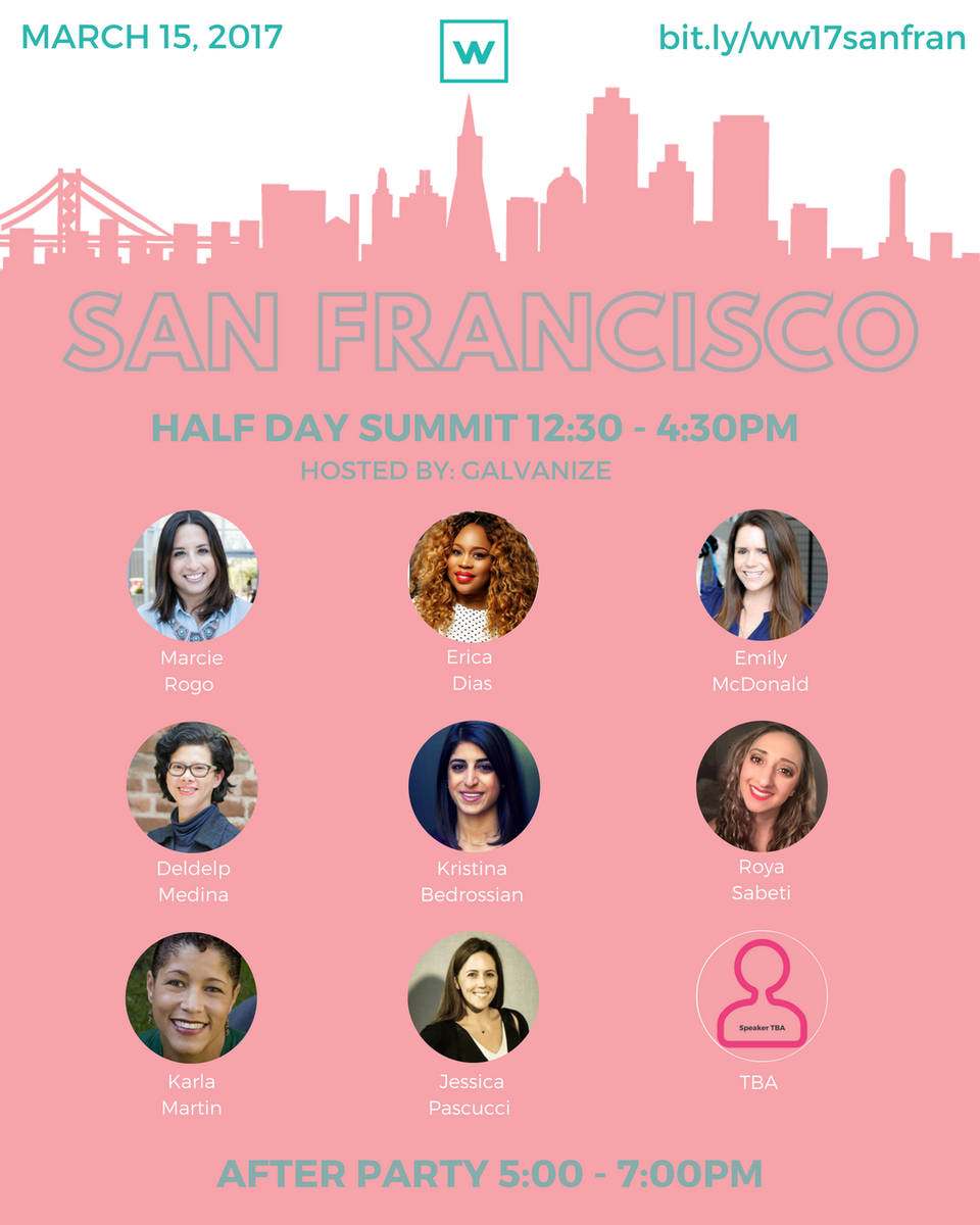 MarcieatStitch's tweet photo. Stoked to be a part of the #WorthyWomen San Francisco Summit! Grab tickets here: https://t.co/K1Qk2bCTXg and come see me :) https://t.co/UBNbKbdcqk