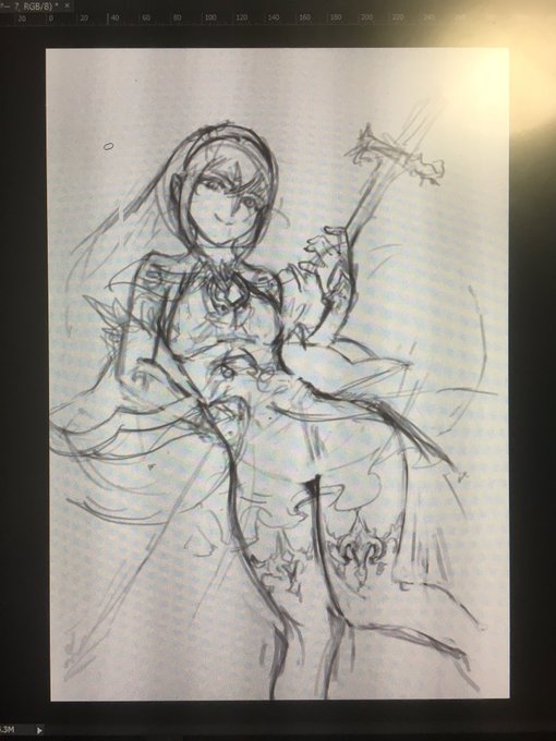 頭の装飾どうしよう… 