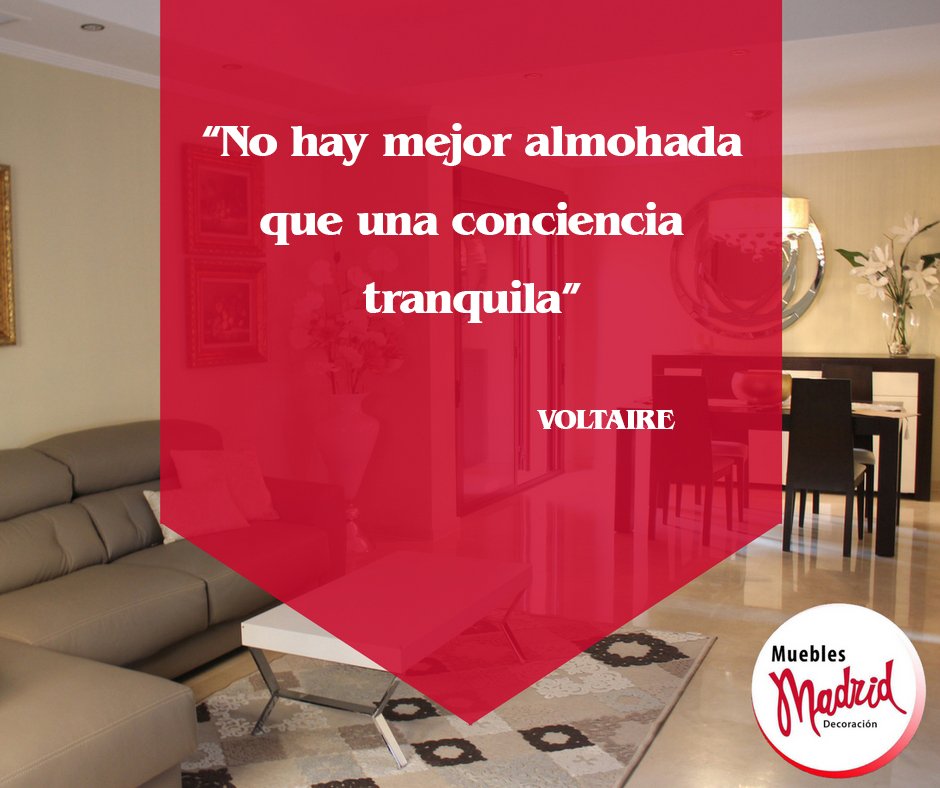 El mejor #descanso es la buena conciencia.