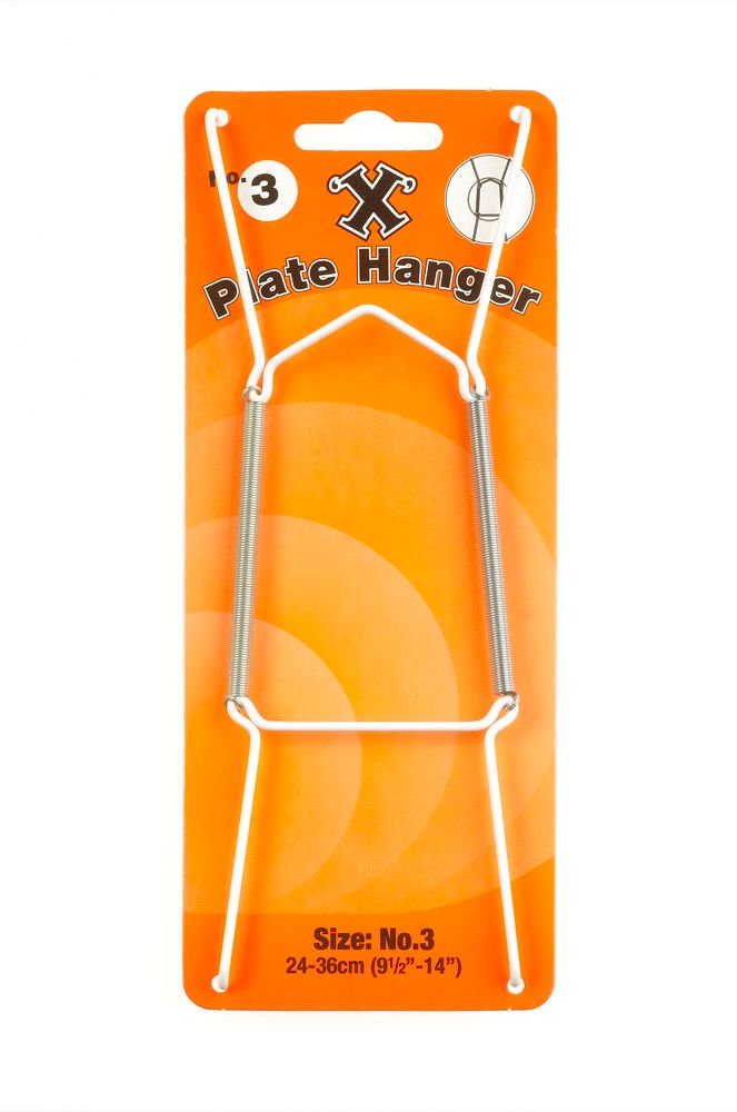 Display your plates 'X' Plate Hangers #DIY #Pottery