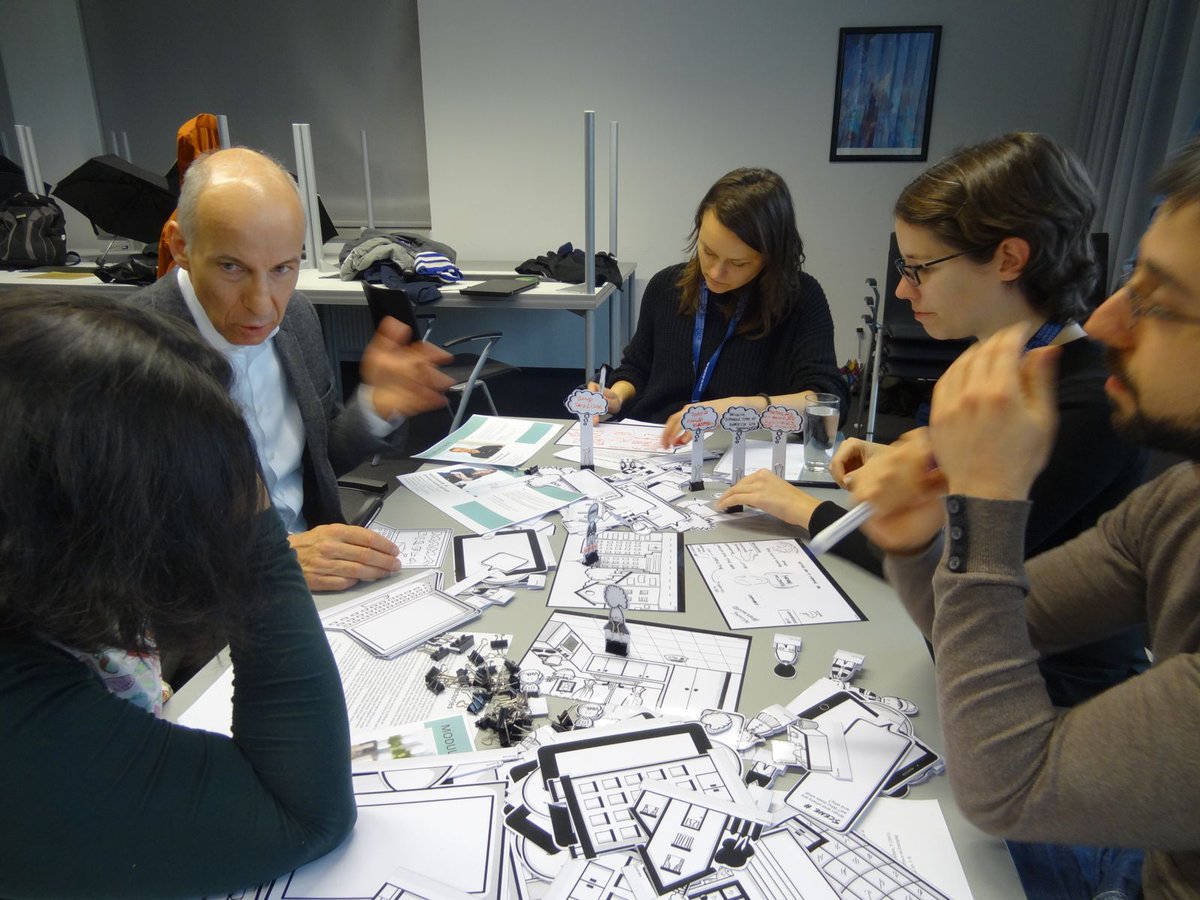 imldresden's tweet photo. First brainstorming session of the #smartatwork Spring School using the #sapscenes toolkit - it's a really fun way to explore topics! https://t.co/QLfsOF5OPr