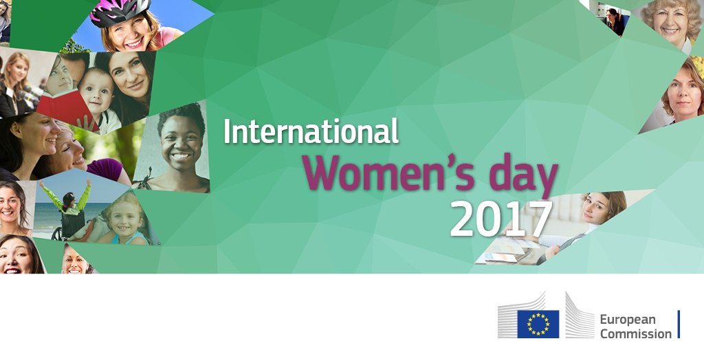 EU_Commission's tweet photo. Europe to celebrate #InternationalWomensDay(8/03/2017) – many successes, but still a way to go https://t.co/XXXTKJDLhC #IWD2017 #womensday https://t.co/exFcvOSO59