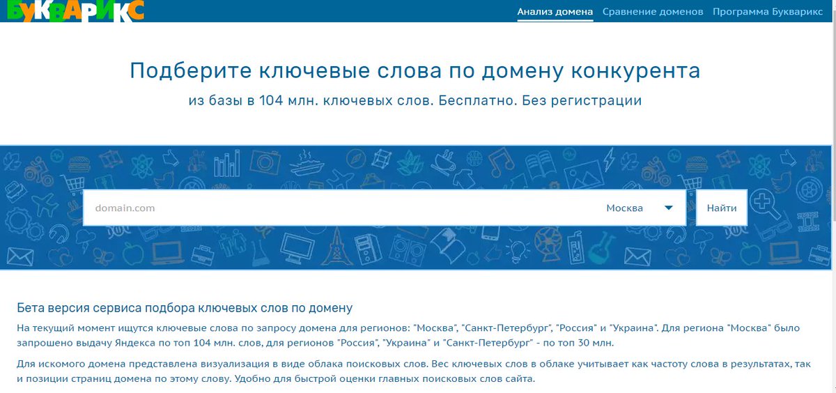 SEO_NewsRu's tweet photo. На сайте программы Букварикс появился веб-сервис парсинга ключевых слов по адресу сайта. Проверил - видимость самая широчайшая ! https://t.co/xzpkVHKBsr