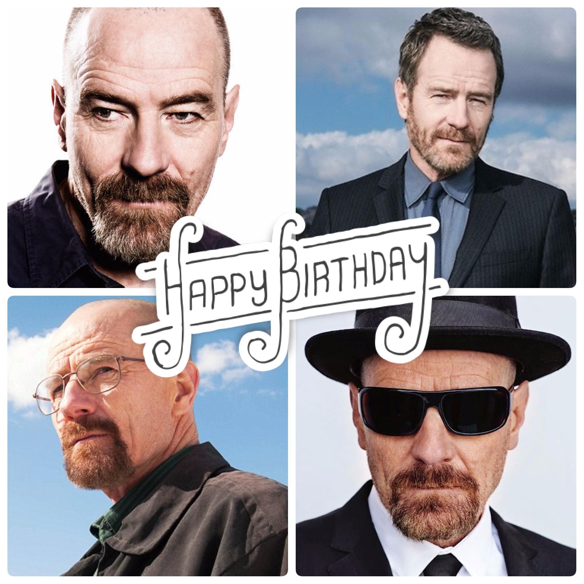 Happy Birthday to the amazingly talented, Bryan Cranston. 