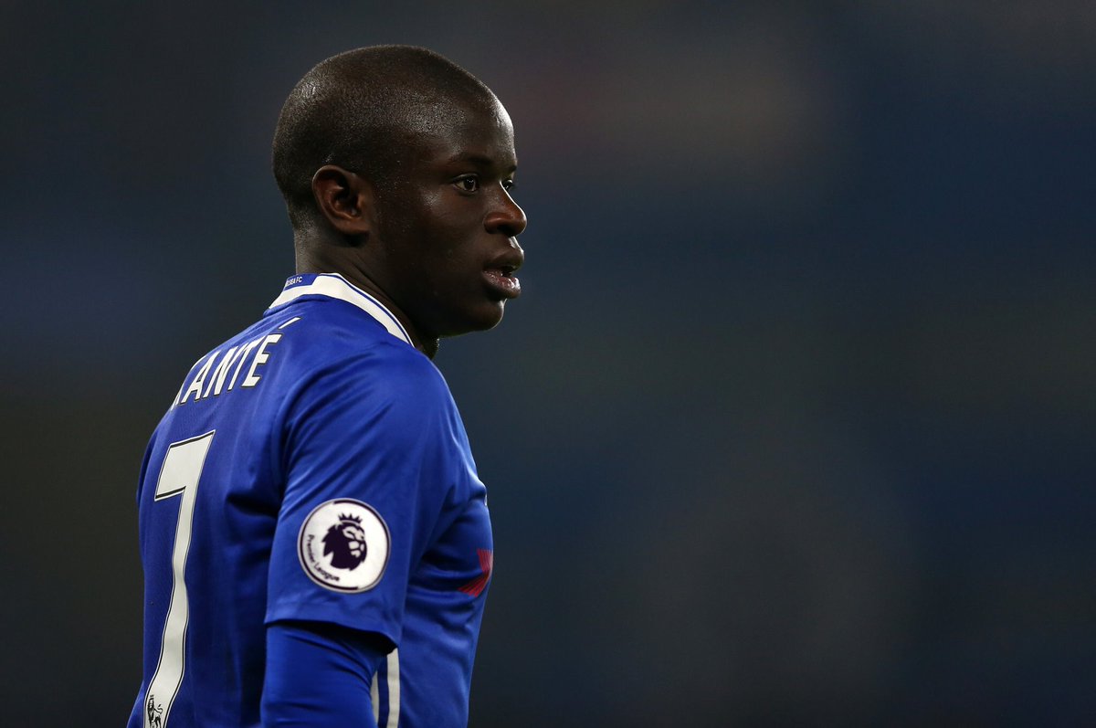 Footballtweet's tweet photo. Premier League points since the start of last season:

-N'Golo Kanté: 143
-Tottenham: 126
-Arsenal: 121
-Man City: 121
-Man Utd: 115

👏🏻😲 https://t.co/7pHeYb3x9i