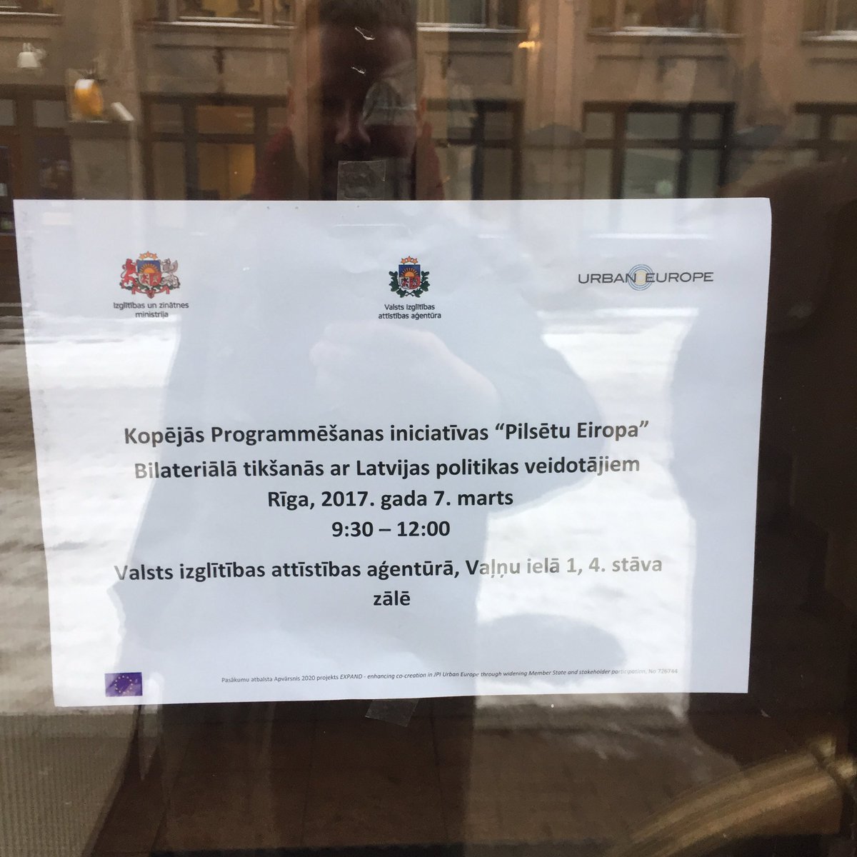 urbanalys's tweet photo. Riga. Off to Latvian ministries and stakeholders info talk about @JPIUrbanEurope #sriaimplementation #expandproject https://t.co/I5NspgPOeg