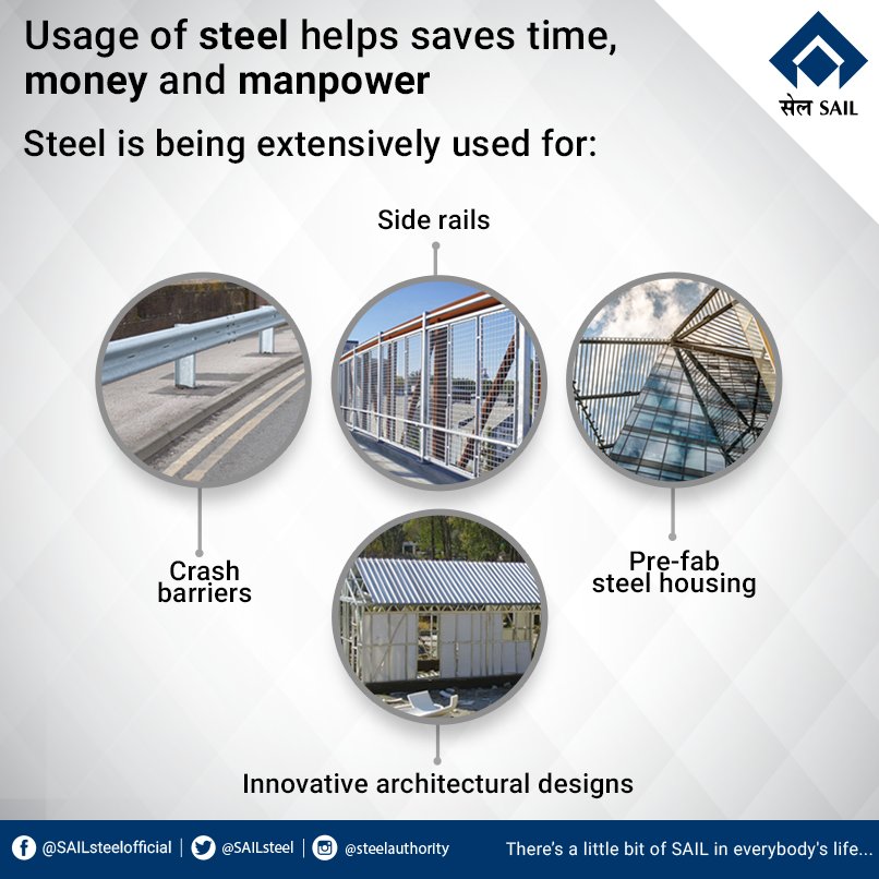 SAILsteel's tweet photo. .@SteelMinIndia has taken various initiatives to accelerate the growth rate of the Indian Steel Industry. #SAILTransformingIndia https://t.co/DXUb9YMCif