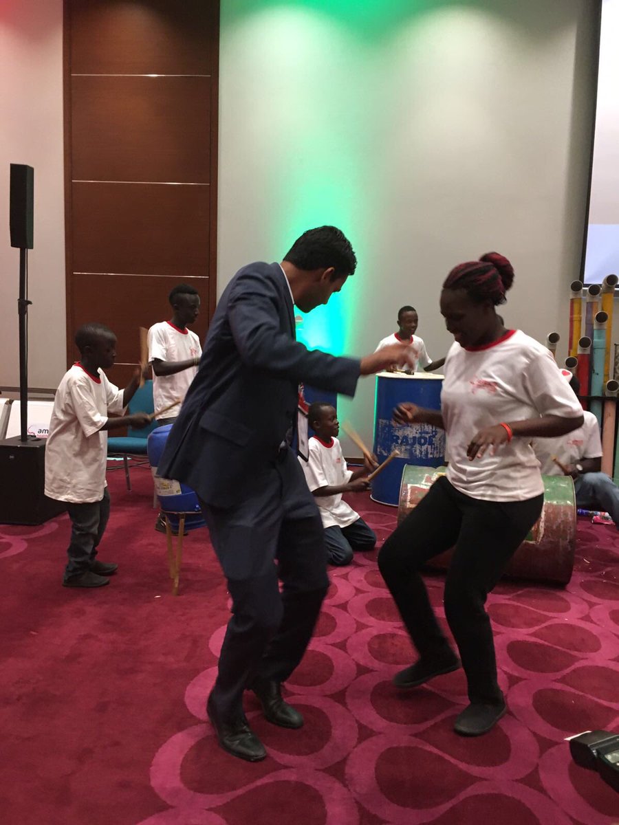 pratpanda's tweet photo. Best kickoff to any conference I've been to :). #AHAIC2017 @Amref_Worldwide #accenture4dev https://t.co/3JYqiyyBjn