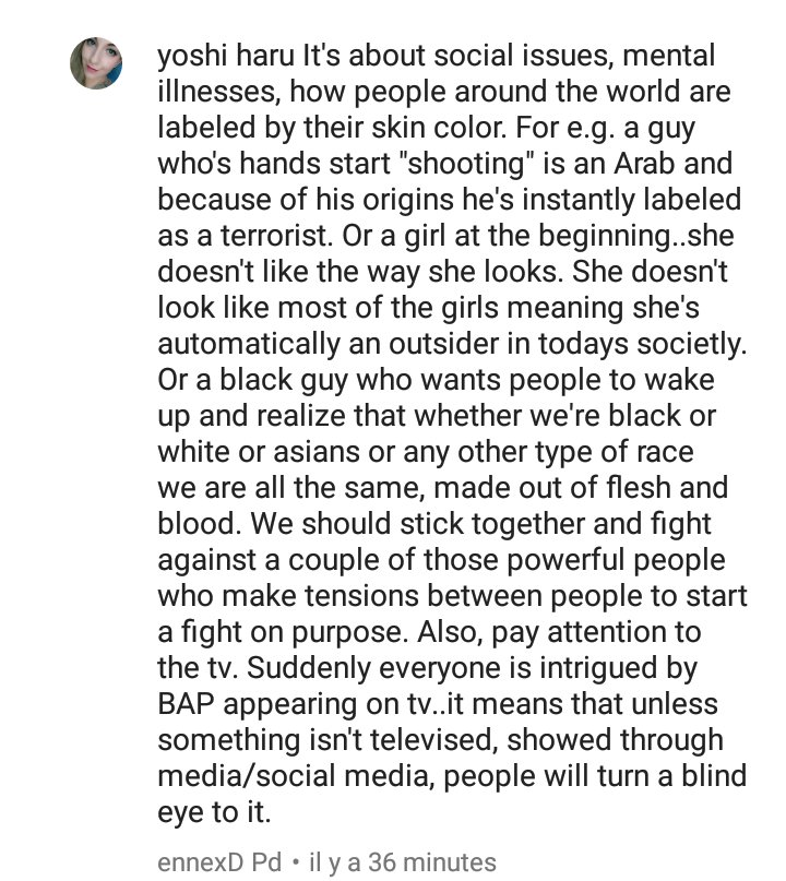 BABYsWithBAP's tweet photo. @ItsJRE @YouTube she explained well ๐ https://t.co/FySOpXGuYl