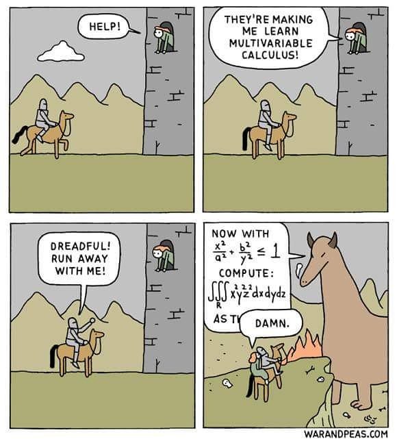 JackKavanagh's tweet photo. Who needs maths anyway? 
#comictuesday
Credit: @warandpeass https://t.co/qqh08JwUvL