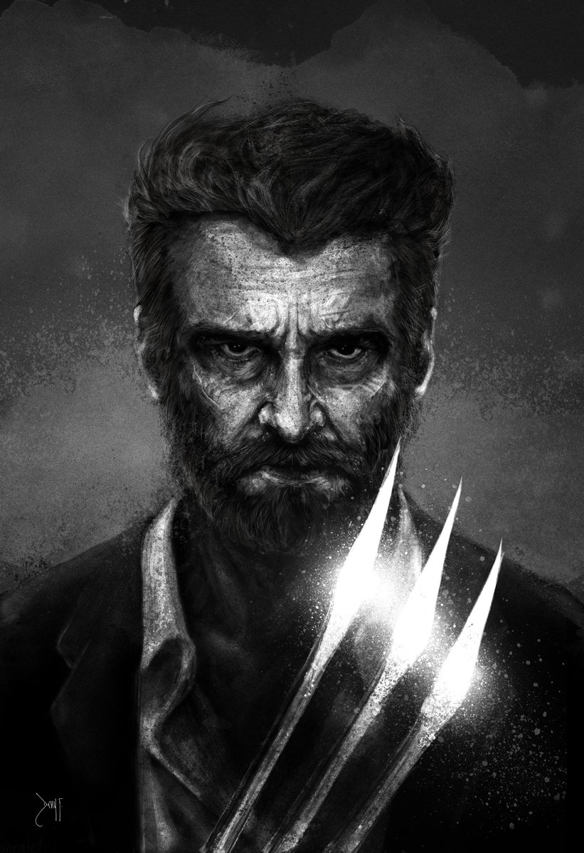 - LOGAN - 

"Nature made me a freak. Man made me a weapon. And God made me last too long."

 #illustration #logan #wolverine #hughjackman