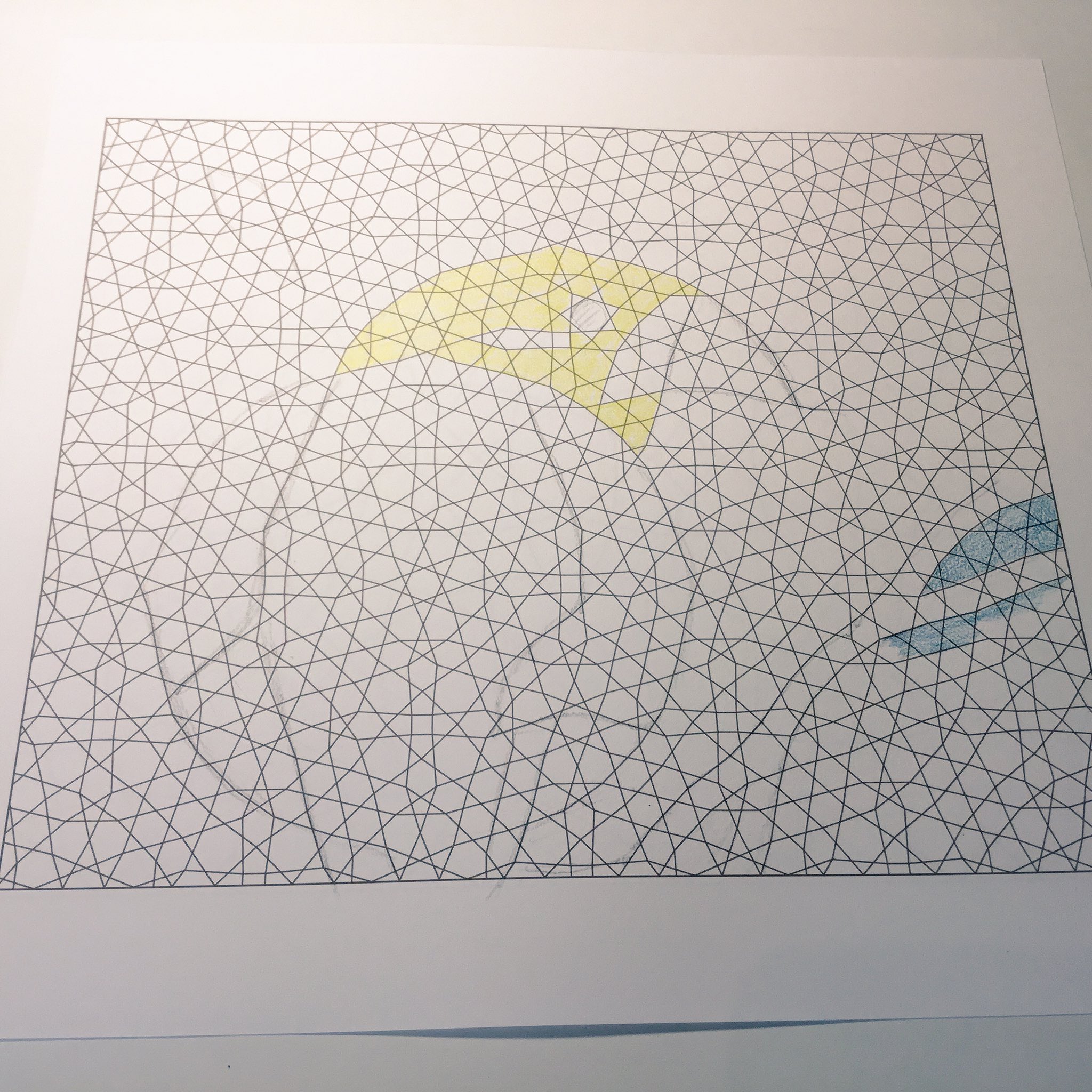 鬼太郎姫 塗り絵1枚完成 はじめてのアルテアデザイン 幾何学模様のカラーリングブック より 15ページ アルテアデザイン コロリアージュ 大人の塗り絵 Adultcoloringbook T Co Ccy4dwjsc4 Twitter