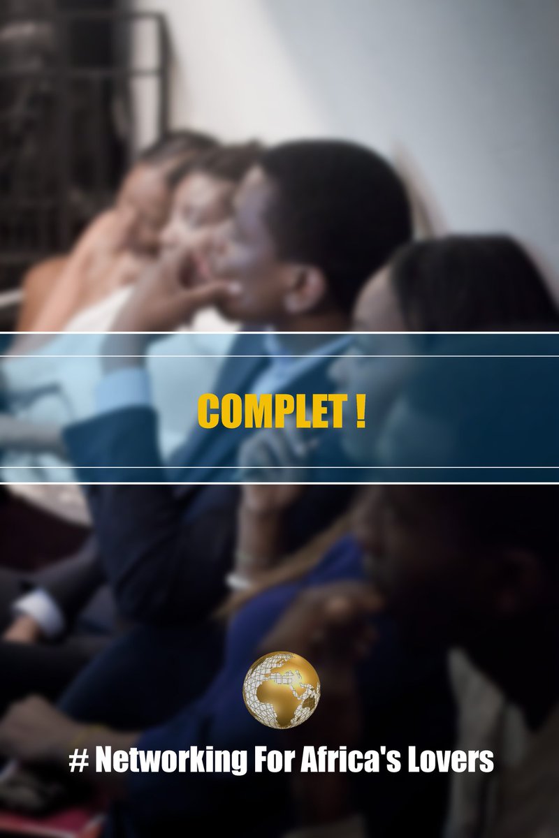 africaslovers's tweet photo. Nous affichons complet ! Merci pour votre confiance. A ce soir ! #nfal #africalover #networking #paris #diaspora #africa #Afrique https://t.co/8fnMKSWHvy