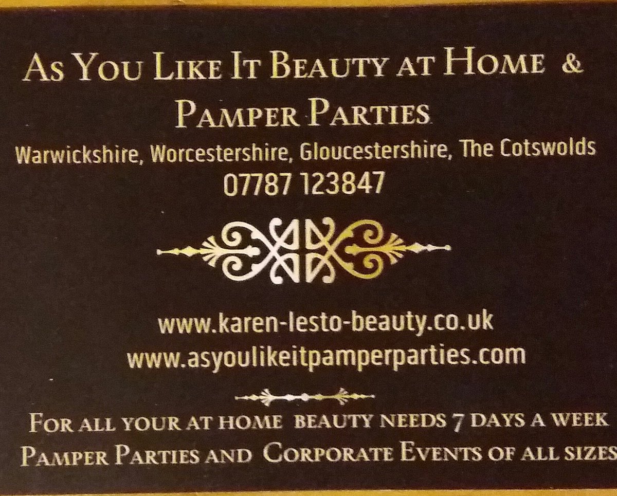 KLPamperParties's tweet image. Special offer tomorrow only! All treatments over £20 1/2 price! #suahour #beauty #stratforduponavon #mobile