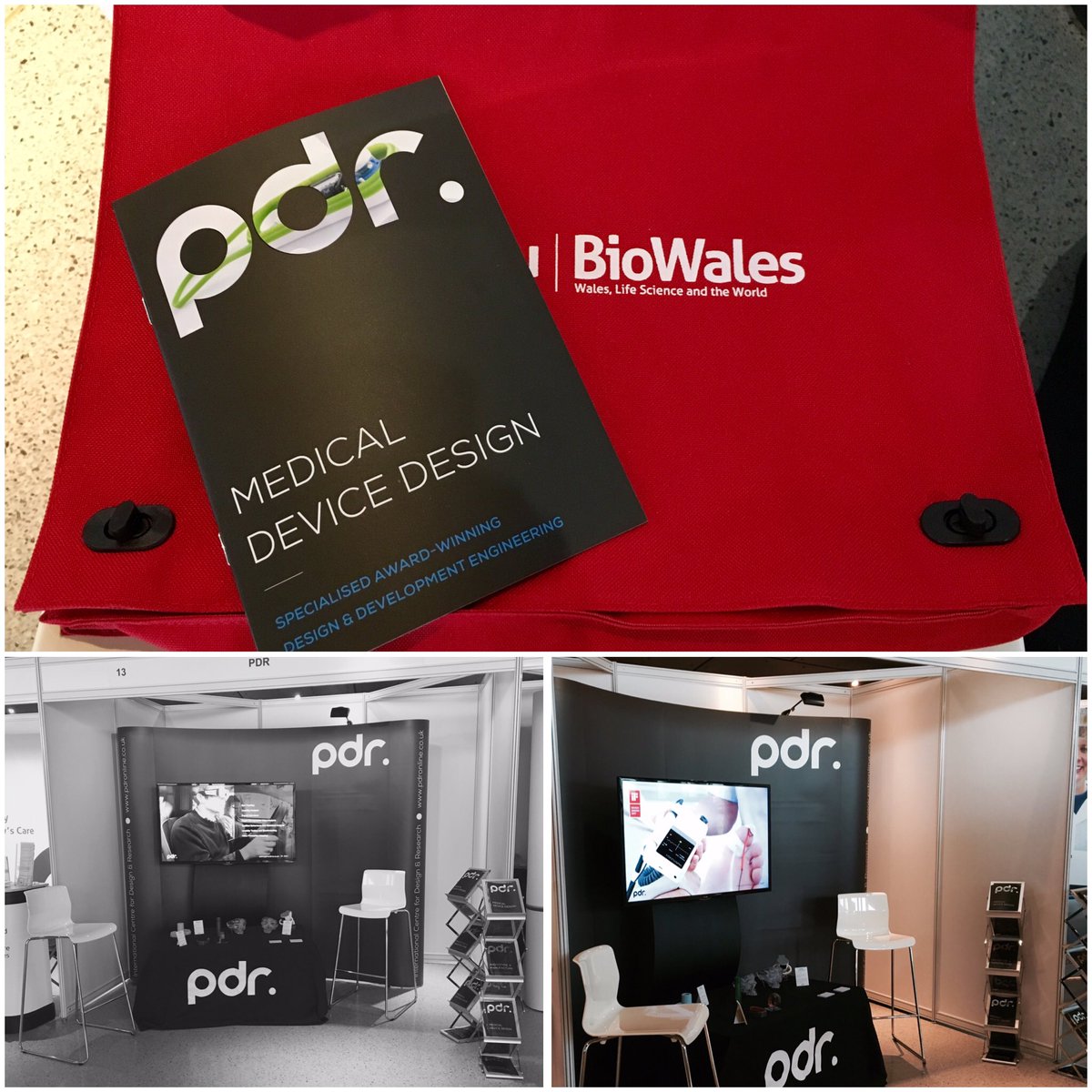 PDR_Design's tweet photo. Come and find us today and tomorrow @BioWales Stand 13 #medicaldevice #design #awardwinning https://t.co/uerSPi8b73