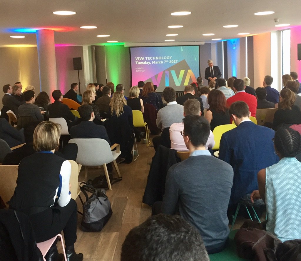 VivaTech's tweet photo. "We wanted something that does not exist, where we can find the best." Maurice Lévy, @PublicisGroupe, about #VivaTech https://t.co/umX16hDVrI