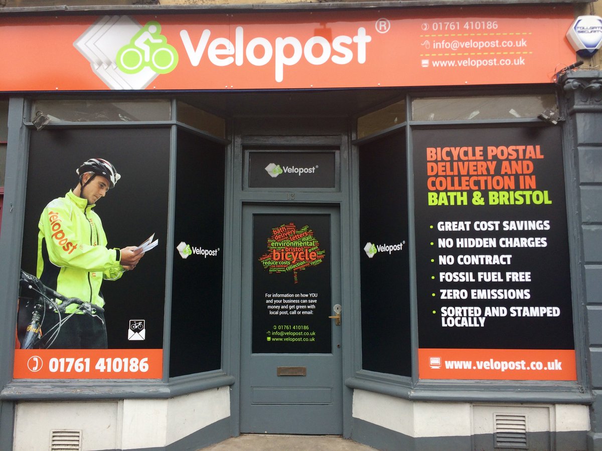 Delighted with our new shop front on Chelsea Road #Bath and our great neighbours <a href="/Chelsea_Grocers/">Chelsea Road Grocers</a>  and  @Cadencebikeshop