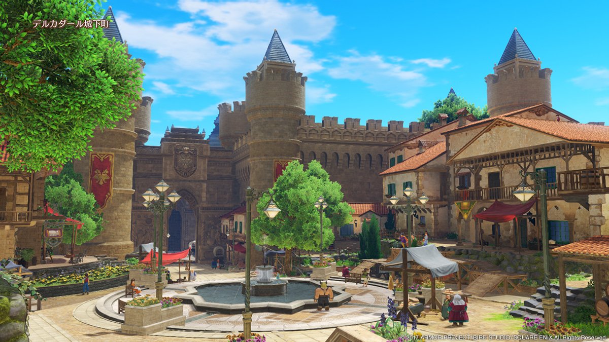 retranslator_'s tweet photo. Новые скриншоты PS4-версии Dragon Quest XI. https://t.co/JaOzUIDDZr