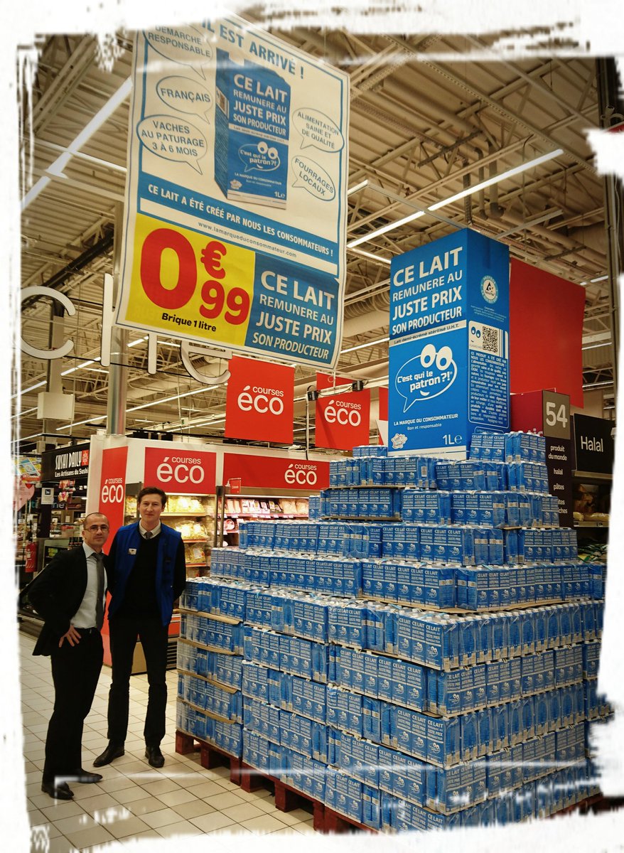 pupierc's tweet photo. Nous sommes avec vous à #carrefour #venissieux 
@petillatg @CarrefourFrance @C_qui_le_Patron https://t.co/ZGjrMnJF00