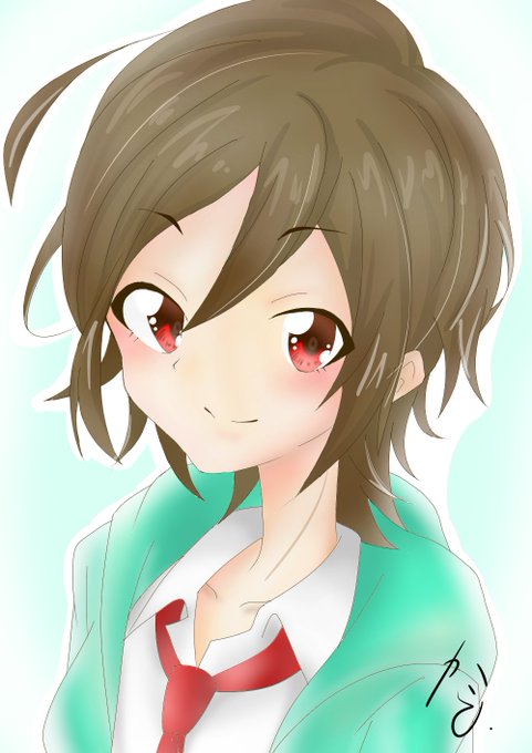 からし🌼さんがTwitterに投稿した瀬戸ファーブ(ゾンビランドサガ)のイラスト。