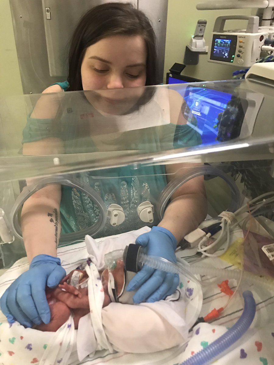 GamingByKayla's tweet photo. It's so hard not being able to hold your son. Not being able to take them home. Him not breathing and heartrates dropping #CamdensCause https://t.co/ac7zrkxrrz