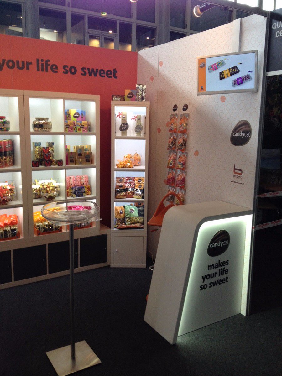 Epositiva executed the Candycat Stand at Sisab In Meo Arena that takes place from 6 to 8 of March #nofilter #Candycat #stand #standesign