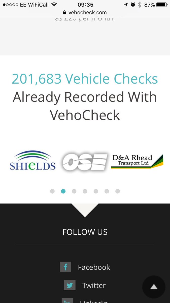 Over 200,000 checks now recorded with VehoCheck. On target to reach 1/4 million by end of April 🎯 #transportation vehocheck.com