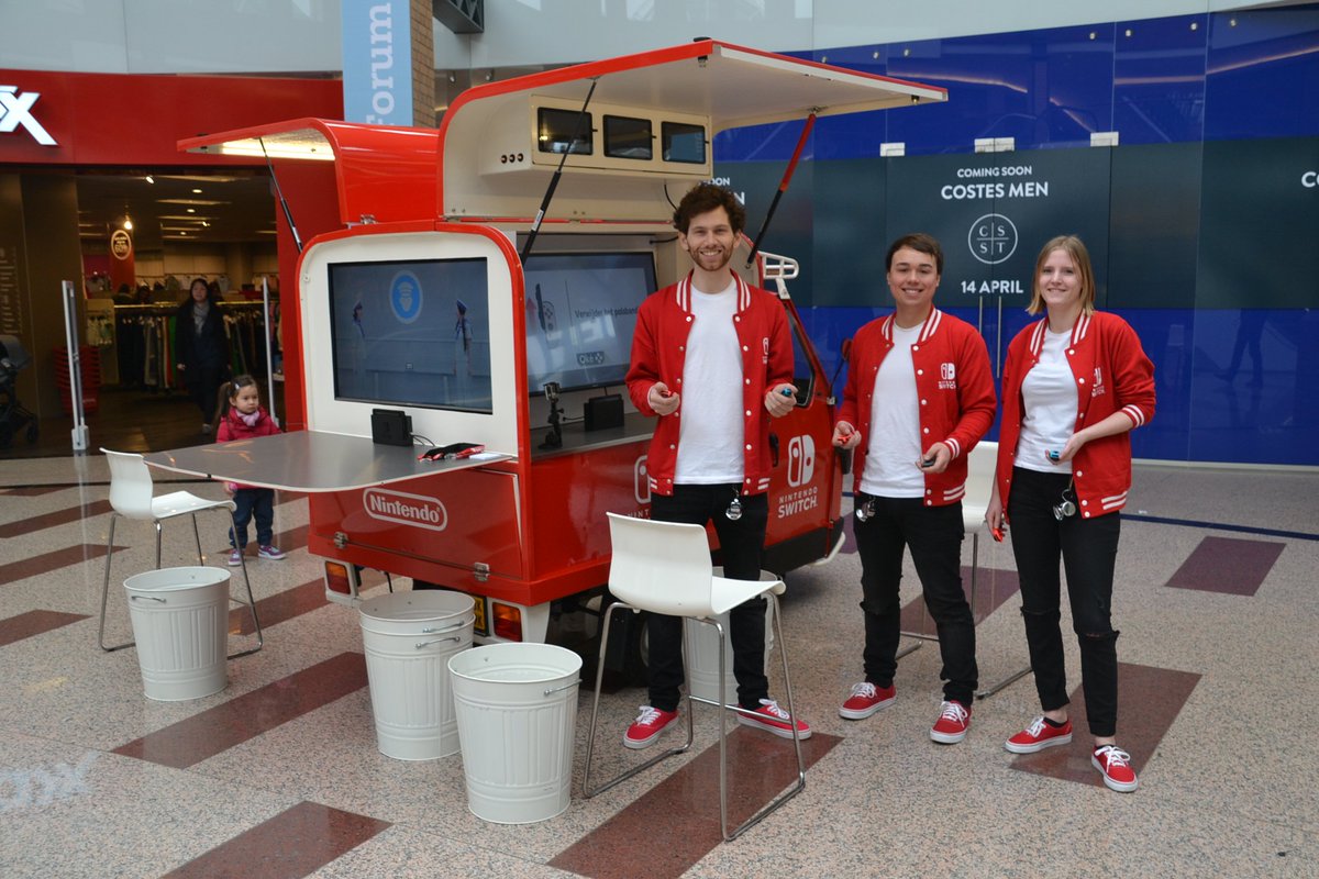 #playingisbelieving <a href="/MOVE_XM/">MOVE</a> trekt Nederland door met de #NintendoSwitch tuktuk! Vandaag staat het <a href="/NintendoNL/">Nintendo Nederland</a> promotieteam in #Nijmegen.
