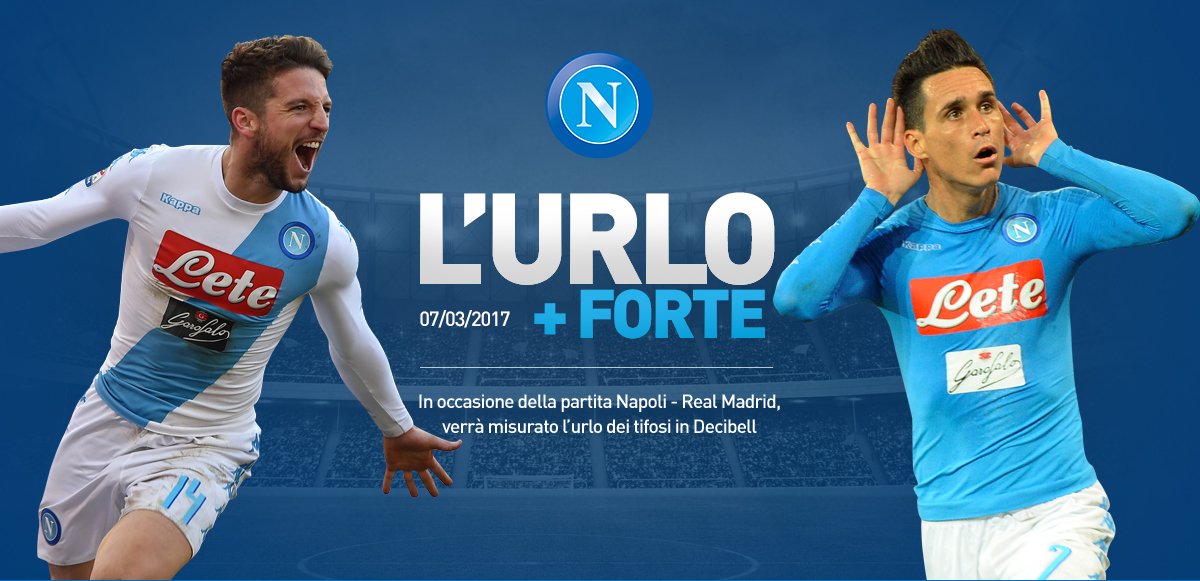 sscnapoli's tweet photo. THE CHAMPIONS! Alza al cielo il boato del San Paolo! 
➡ https://t.co/4OUFrGTixI #NapoliRealMadrid #UCL #ForzaNapoliSempre https://t.co/lSf9zmHj0O