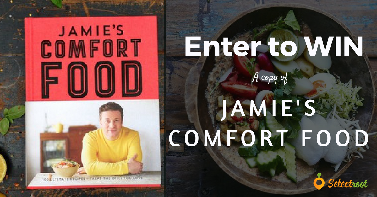 selectroot's tweet image. Ready to learn and cook the food you really want to eat ? Enter to WIN a copy of Jamie's COMFORT FOOD cook book 😀 goo.gl/vdWZgj