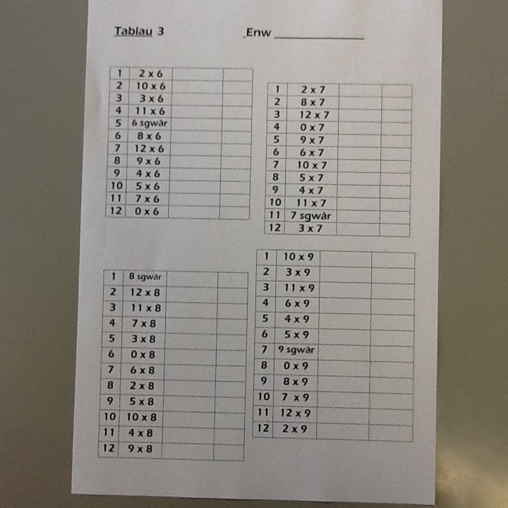YGGCastellau's tweet photo. Full marks for everyone in Year 6 in our daily 20 seconds times tables tests for the first time!
#Full_Marks #Perseverance https://t.co/GF0uASvX8E