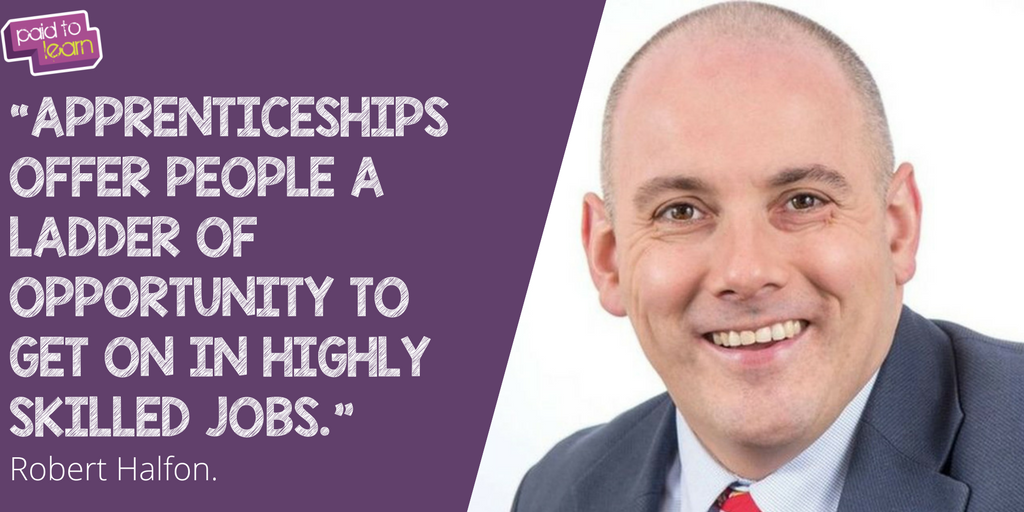 Paid_To_Learn's tweet photo. Couldn't have said it better! @halfon4harlowMP 
Get your foot in the door with an apprenticeship, apply here - https://t.co/6CIqzgE58i https://t.co/HmFBUcz6lT