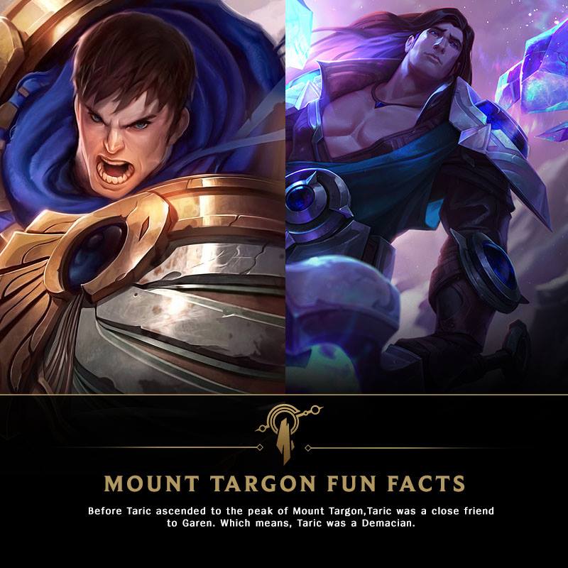 lolsgmy's tweet photo. Before his ascension and being exiled from his homeland Demacia, Taric and Garen were close friends. #MountTargon #Runeterra #Taric #Garen https://t.co/3GLtN3aY07