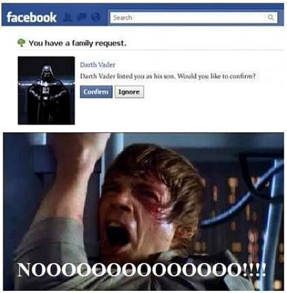 RobotRaveUK's tweet photo. Imagine! #DarthVader #LukeSkywalker #StarWars #TheLastJedi #IAmYourFather #facebookrequest https://t.co/WTnRugDAmD