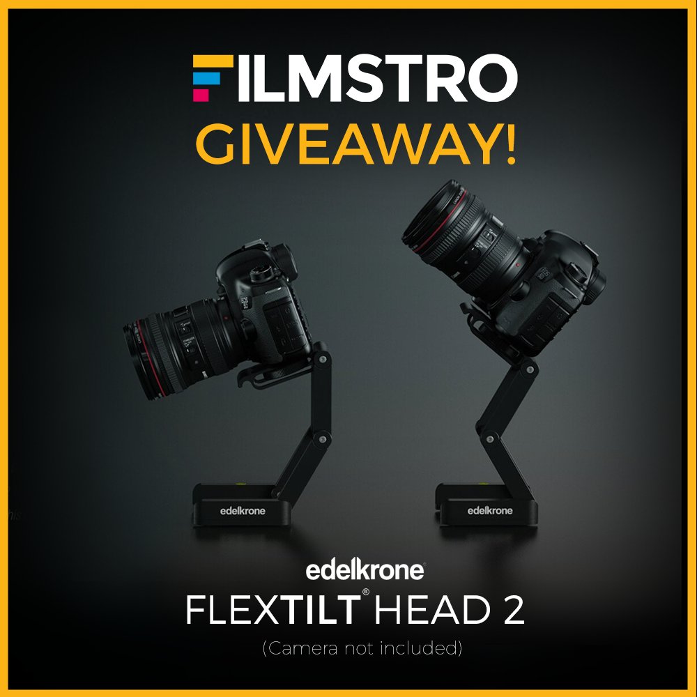 Filmstro's tweet image. We&apos;re giving away an @edelkrone FlexTilt Head 2  (chosen 22nd March)
To enter:
➜ LIKE our Facebook and/or Twitter page: @Filmstro 
➜ RETWEET