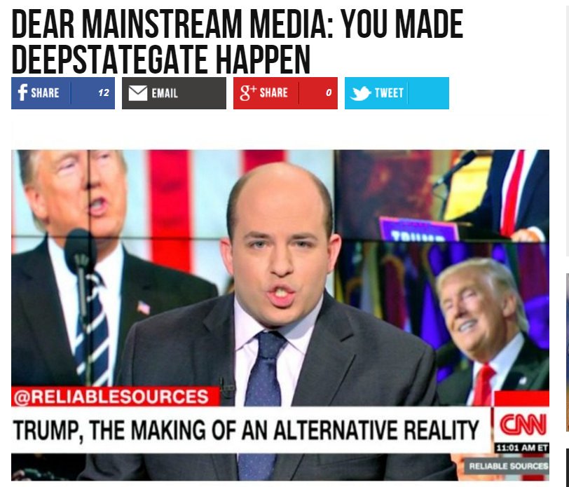 neilfrazier77's tweet photo. SHAME on #FakeNews Media...
Dear Mainstream Media: YOU Made DeepStateGate... https://t.co/lbvazUoOZT by #BayShoreIsHome via @c0nvey https://t.co/oV3EWAkQ3H