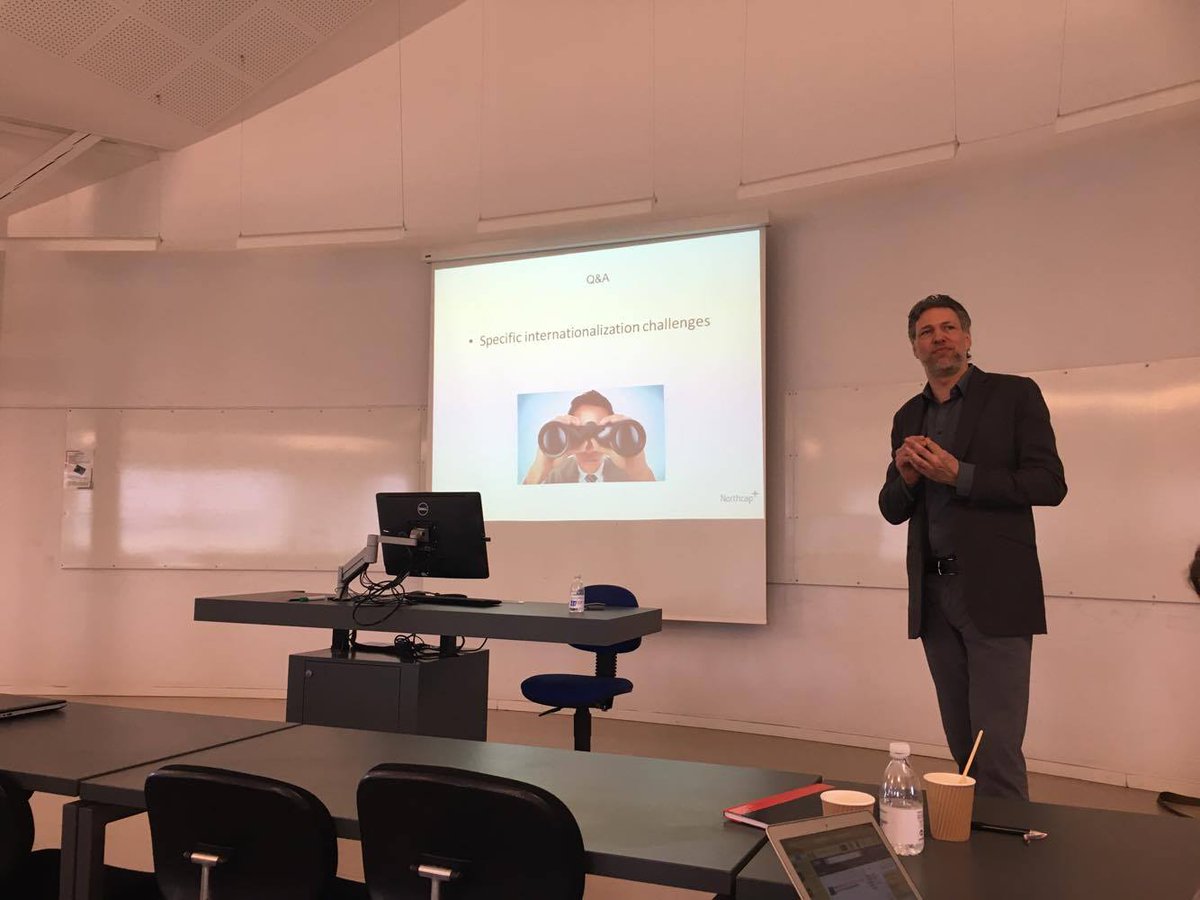 The Go Grow teams #Batch4 are currently attending a workshop on Go-to-Market Strategy w Jacob Bratting Pedersen from <a href="/NorthcapVC/">Northcap</a> #cphftw