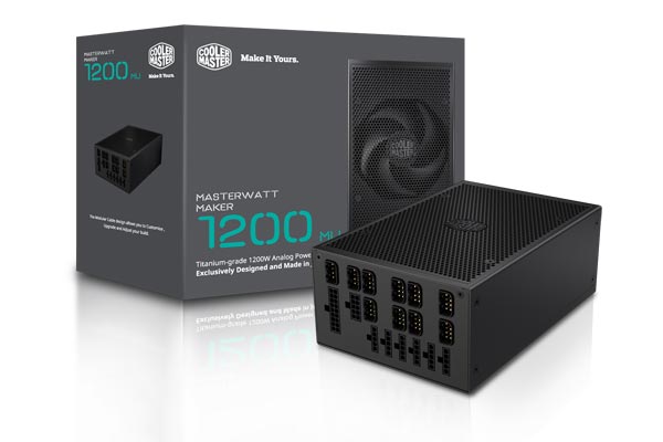 cowcotland's tweet photo. Cooler Master annonce sa #MasterWatt Maker 1200 MIJ à 999 Euros @coolermasterfr https://t.co/S6aZZeykdf https://t.co/1dLvuVDY3P