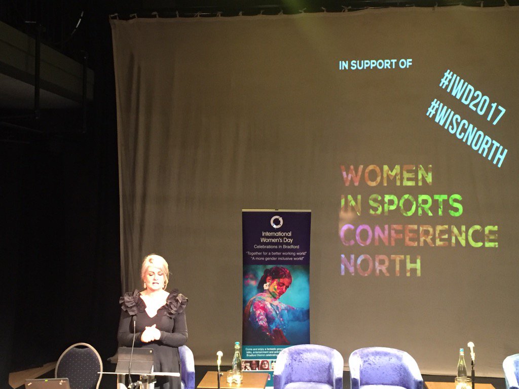sandracorcoran's tweet photo. Wonderful opening #WISCNORTH #IWD2017 great venue #Alhambrastudio #bigupbradford #yorkshire #ridepennine #cycling https://t.co/cHuxrmuEPY
